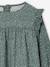 Robe imprimée à volants fille marine+vanille+vert sauge 9 - vertbaudet enfant 