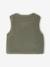 Gilet fille sans manches en sherpa vanille+vert 11 - vertbaudet enfant 