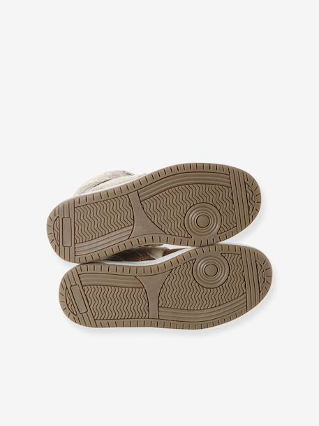Baskets enfant fille synthétique fourrées camel 5 - vertbaudet enfant 