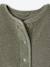 Gilet fille sans manches en sherpa vanille+vert 13 - vertbaudet enfant 