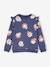 Sweat à volants fille détails fantaisie encre+vanille+vert de gris 1 - vertbaudet enfant 
