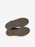 Boots enfant fille cuir zippées noeud fantaisie BLEU FONCE UNI+noir imprimé 11 - vertbaudet enfant 