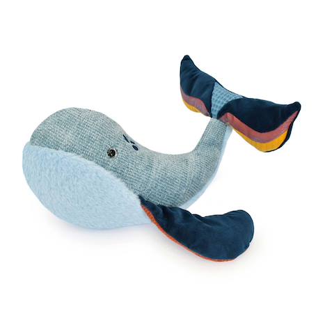 Peluche baleine bleue 30 cm Bleu 1 - vertbaudet enfant 