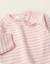 Ensemble en maille à rayures Bleu clair+Gris clair+Rose 11 - vertbaudet enfant 