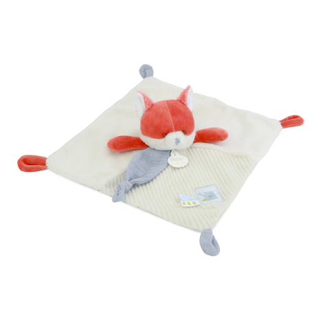 Doudou plat romarin le renard 27 cm Beige 2 - vertbaudet enfant 