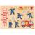 Puzzle à empiler pompiers Beige 1 - vertbaudet enfant 