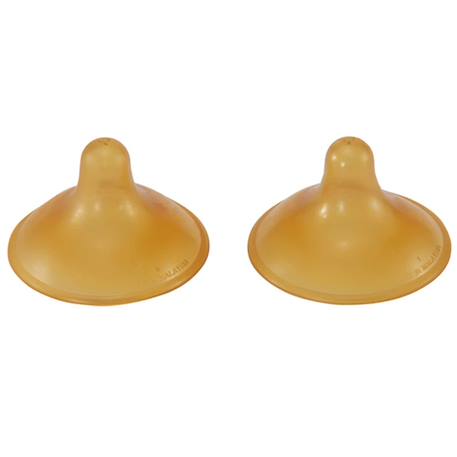 Bouts de sein en caoutchouc naturel - lot de 2 Multi-coloured 1 - vertbaudet enfant 