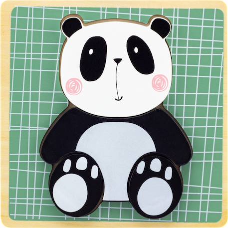Mini-puzzles forêt Beige 2 - vertbaudet enfant 