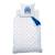 Parure de lit 100% coton, om ondeblue Bleu 4 - vertbaudet enfant 