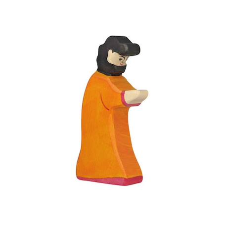 Figurine crèche de noël - joseph Orange 1 - vertbaudet enfant 