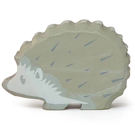Figurine hérisson en bois Gris 2 - vertbaudet enfant 