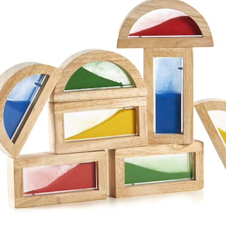Blocs arc-en-ciel - sable Beige 3 - vertbaudet enfant 