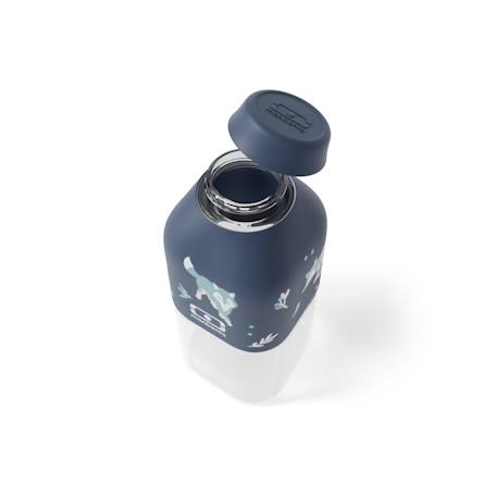 Bouteille enfant en tritan™ 330ml positive s Bleu+Bleu dino+Bleu wolf+Cannelle fox+Rose+Rose birds+Vert forest+Vert raccoon 9 - vertbaudet enfant 