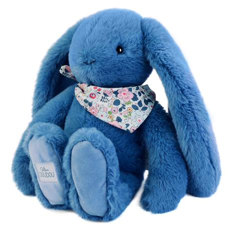 Peluche lapin fleurette 35 cm Blanc+Bleu+Orange+Rose+Vert 8 - vertbaudet enfant 