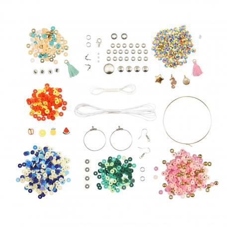 Kit créatif - bijoux heishi Rose 2 - vertbaudet enfant 