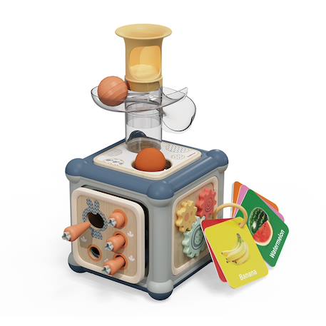 Cube de motricité 10 en 1 Bleu 3 - vertbaudet enfant 