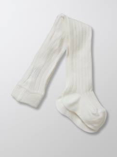 -Collants en côtes bébé