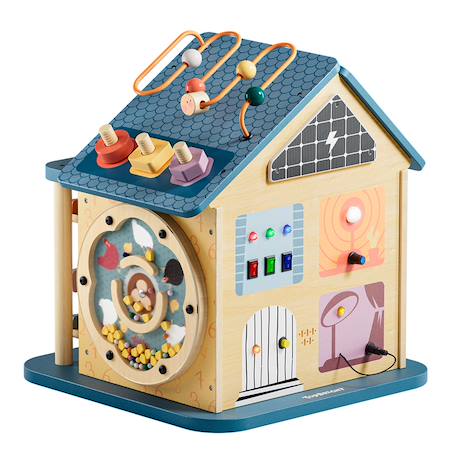 Maison d'activités 12-en-1 Multicolore 2 - vertbaudet enfant 
