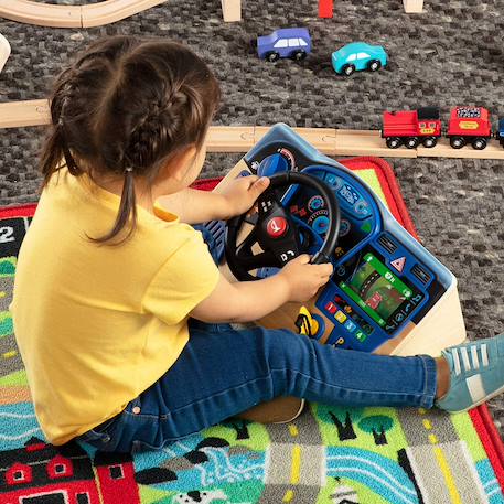Tableau de bord interactif vroom & zoom Bleu 4 - vertbaudet enfant 