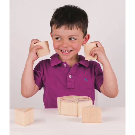 Jeu de mémo des sons Beige 2 - vertbaudet enfant 