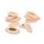 Galets sensoriels à empiler Beige 2 - vertbaudet enfant 