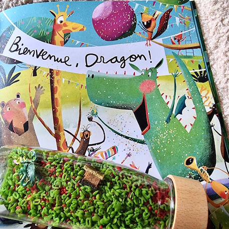 Livre debout les dormeurs Vert 4 - vertbaudet enfant 