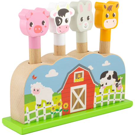 Pop-up animaux de la ferme Beige 3 - vertbaudet enfant 