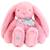 Peluche lapin fleurette 35 cm Blanc+Bleu+Orange+Rose+Vert 19 - vertbaudet enfant 