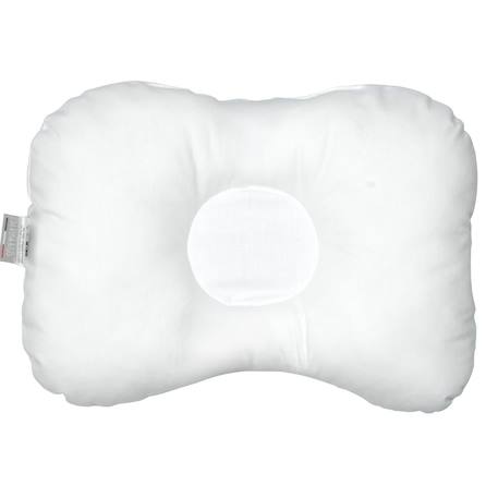 Coussin cale-tête ergonomique en gaze de coton jeanne Beige+Blanc+Bleu+Camel+Écru+Rose+Terracotta+Vert de gris 7 - vertbaudet enfant 