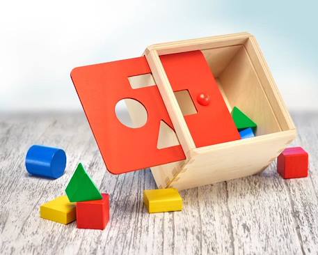 Boîte à formes Beige 4 - vertbaudet enfant 