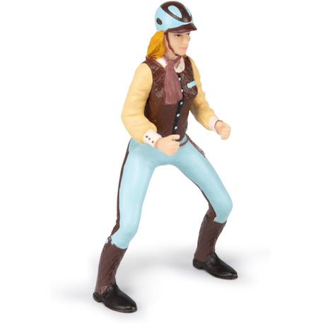 Figurine cavalière fashion bleue Bleu 2 - vertbaudet enfant 