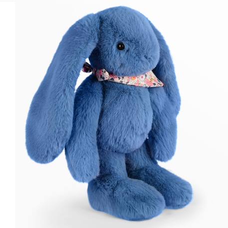 Peluche lapin fleurette 35 cm Blanc+Bleu+Orange+Rose+Vert 11 - vertbaudet enfant 