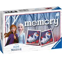 Jouet-Memory disney la reine des neiges 2