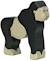 Figurine gorille Noir 2 - vertbaudet enfant 