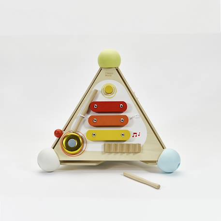 Pyramide d'éveil Beige 6 - vertbaudet enfant 