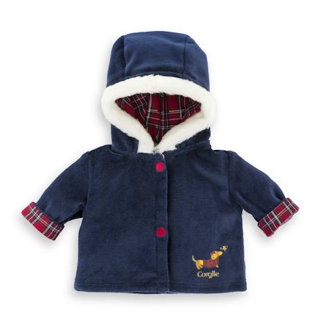 Manteau corolle en fêtes pour poupon 30 cm Bleu 2 - vertbaudet enfant 