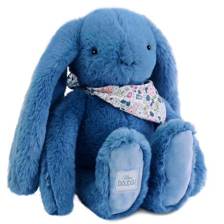 Peluche lapin fleurette 35 cm Blanc+Bleu+Orange+Rose+Vert 9 - vertbaudet enfant 