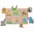 Puzzle à encastrements maman et son petit Beige 2 - vertbaudet enfant 