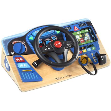 Tableau de bord interactif vroom & zoom Bleu 1 - vertbaudet enfant 