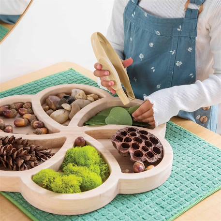 6 pinces géantes pour enfants Beige 2 - vertbaudet enfant 