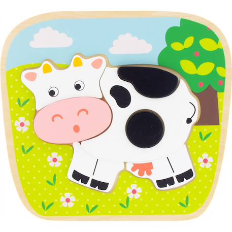 Puzzle vache Vert 2 - vertbaudet enfant 