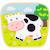 Puzzle vache Vert 2 - vertbaudet enfant 