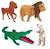 Méga atlas des animaux Bleu 3 - vertbaudet enfant 