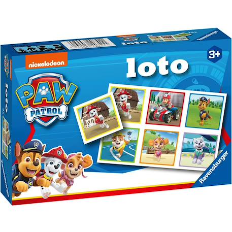 Loto pat'patrouille Bleu 1 - vertbaudet enfant 