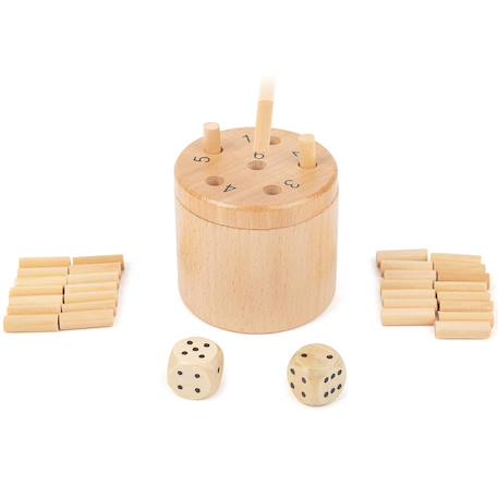 Jeu de dés 6 dehors Beige 5 - vertbaudet enfant 