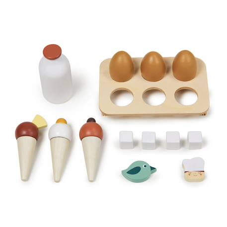 Réfrigérateur en bois Blanc 6 - vertbaudet enfant 