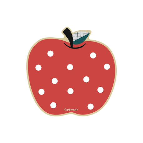Jeu éducatif vers de pomme Beige 3 - vertbaudet enfant 