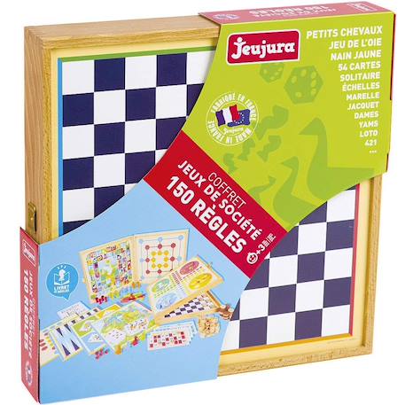 Coffret jeux de société 150 règles Beige 3 - vertbaudet enfant 