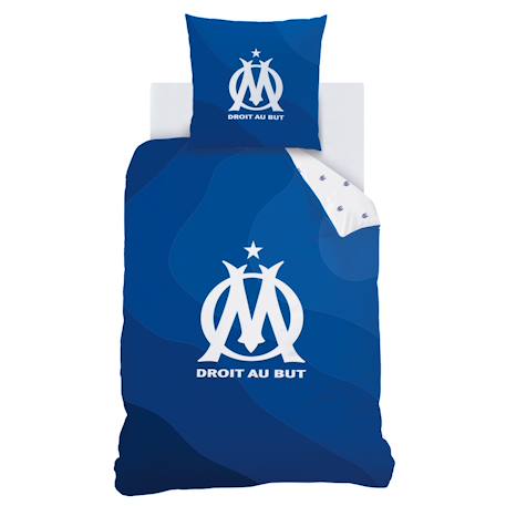 Parure de lit 100% coton, om ondeblue Bleu 3 - vertbaudet enfant 