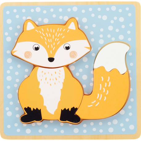 Mini-puzzles forêt Beige 6 - vertbaudet enfant 